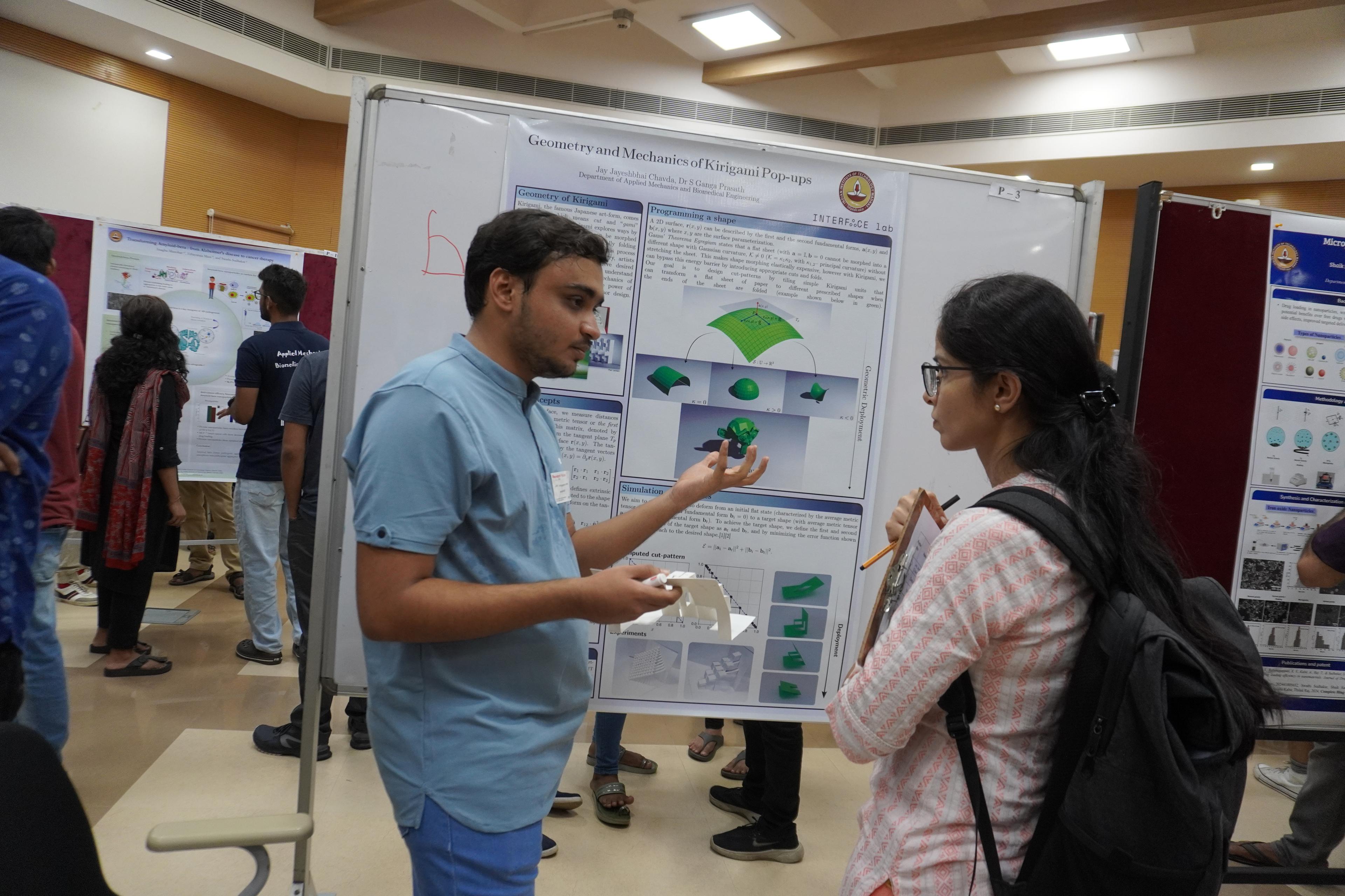 Jay's poster presentation in AMBE Research Palooza on 5 July, 2024